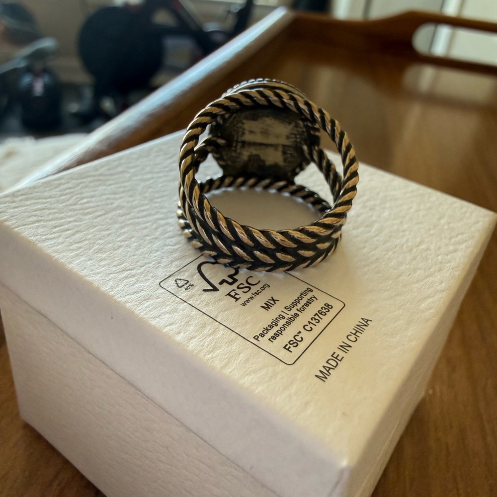 James Avery Marjan Gemstone Ring 6.5 - Picture 3 of 5